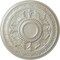 Ekena Millwork Tellson Ceiling Medallion (Fits Canopies up to 6 3/4"), Hand-Painted Flash Blue, 30 5/8"OD x 2 1/2"P CM30TEFBS - alternate 1